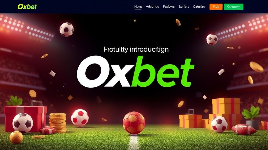 Giới thiệu oxbet - Nền Tảng Cá Cược Đẳng Cấp Và Đáng Tin Cậy Nhất Hiện Nay