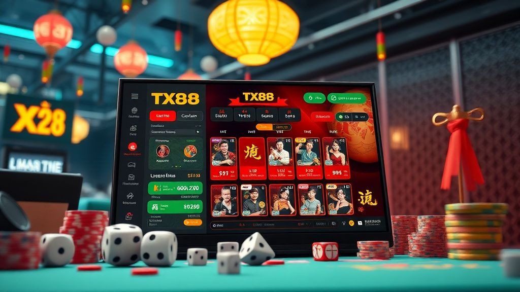 Khám Phá Xóc Đĩa TX88 - Sân Chơi Cá Cược Trực Tuyến Đáng Tin Cậy và Thú Vị Nhất Hiện Nay