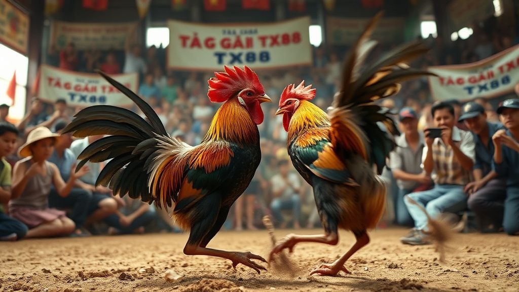 Đá Gà TX88 – Trò Chơi Thú Vị Mang Đến Niềm Vui Mới Trong Giải Trí Đá Gà Trực Tuyến