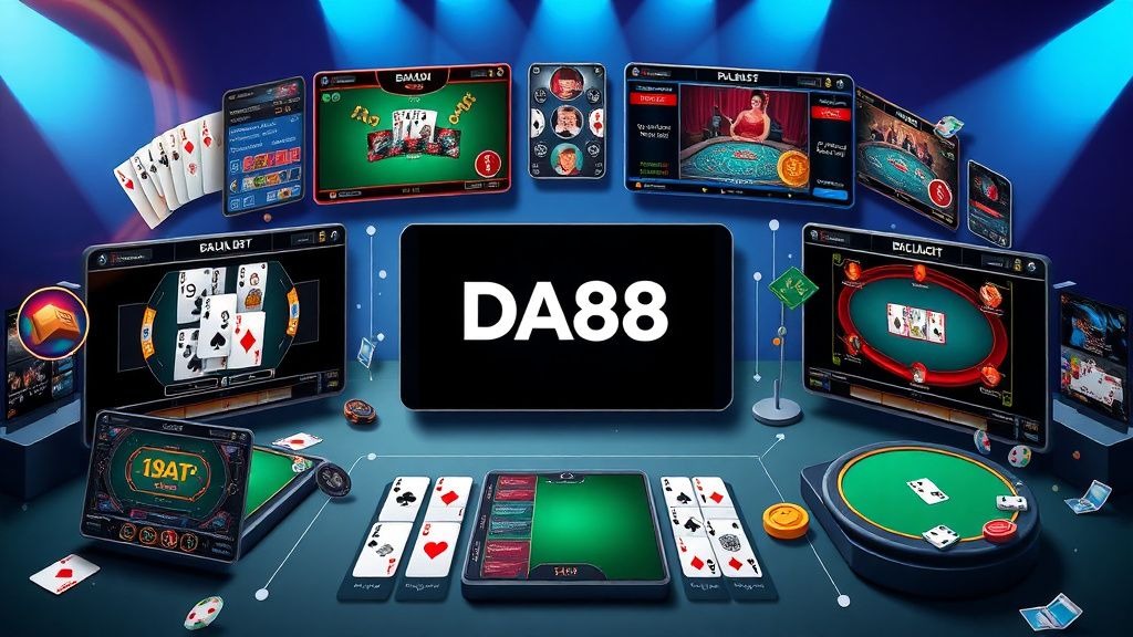 Game bài da88 - Khám phá nền tảng game bài trực tuyến uy tín hàng đầu hiện nay