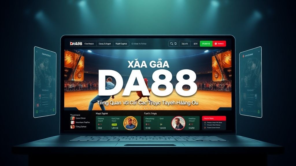 Đá Gà DA88 - Nền Tảng Cá Cược Trực Tuyến Uy Tín Và An Toàn Cho Người Yêu Thích Chơi Cá Cược