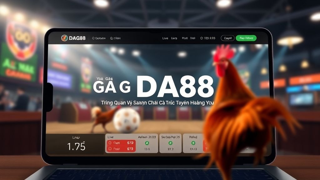 Đá Gà DA88 - Nền Tảng Cá Cược Trực Tuyến Uy Tín Và An Toàn Cho Người Yêu Thích Chơi Cá Cược