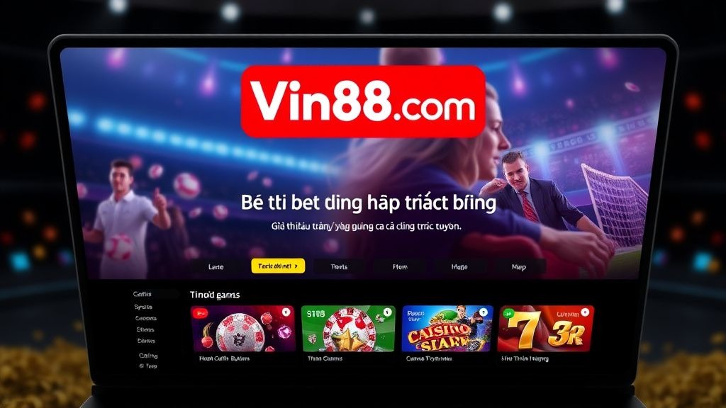 Vin88.com - Nền Tảng Cá Cược Trực Tuyến Đẳng Cấp và Đáng Tin Cậy Cho Người Việt