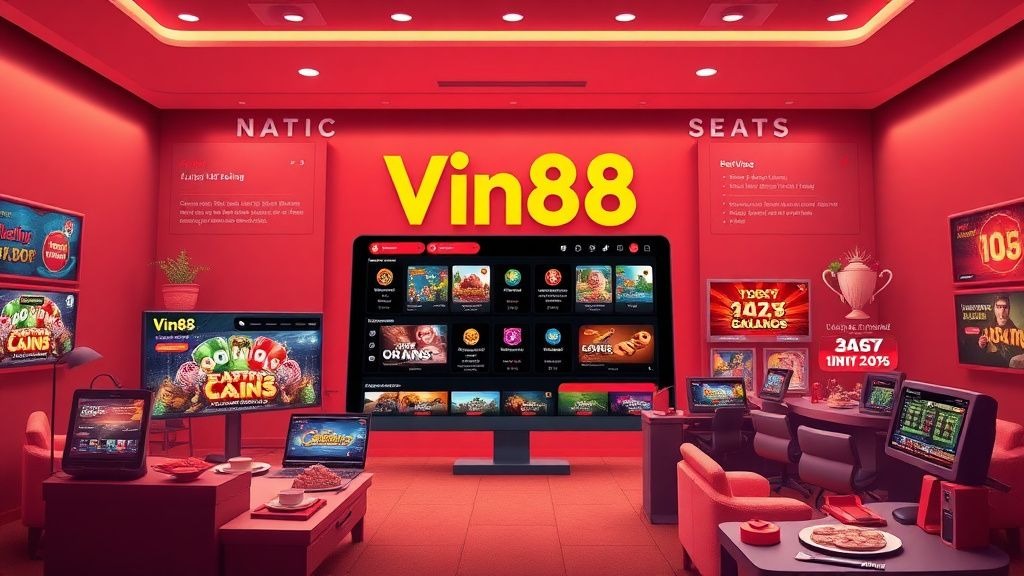 Vin88 com – Nền tảng cá cược hàng đầu mang đến trải nghiệm đỉnh cao cho game thủ Việt Nam