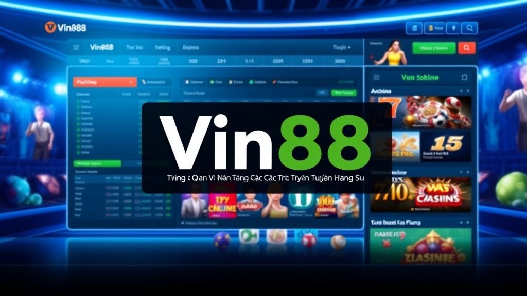 Vin88 - Nền Tảng Cá Cược Trực Tuyến Hàng Đầu Đang Gây Sốt Trong Giới Thầu Cầu Việt