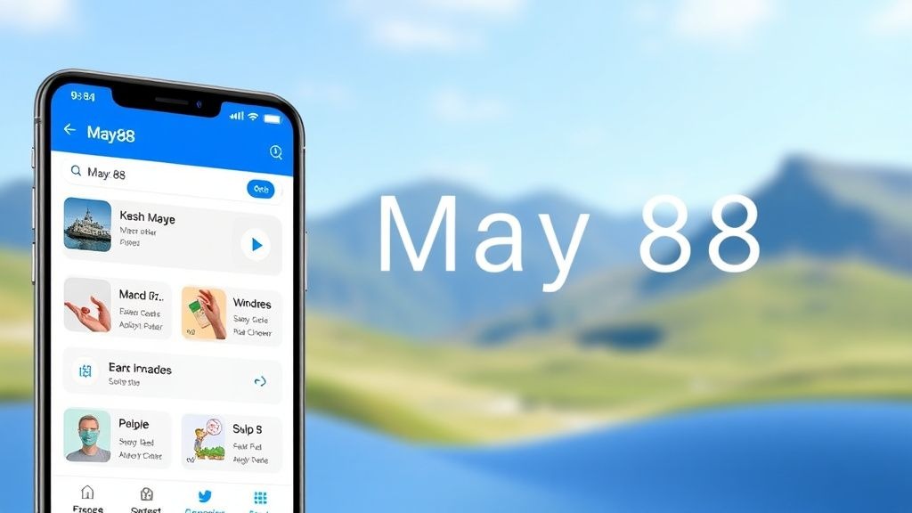 Tải app may88 - Trải nghiệm cược thể thao và casino đỉnh cao ngay trên điện thoại