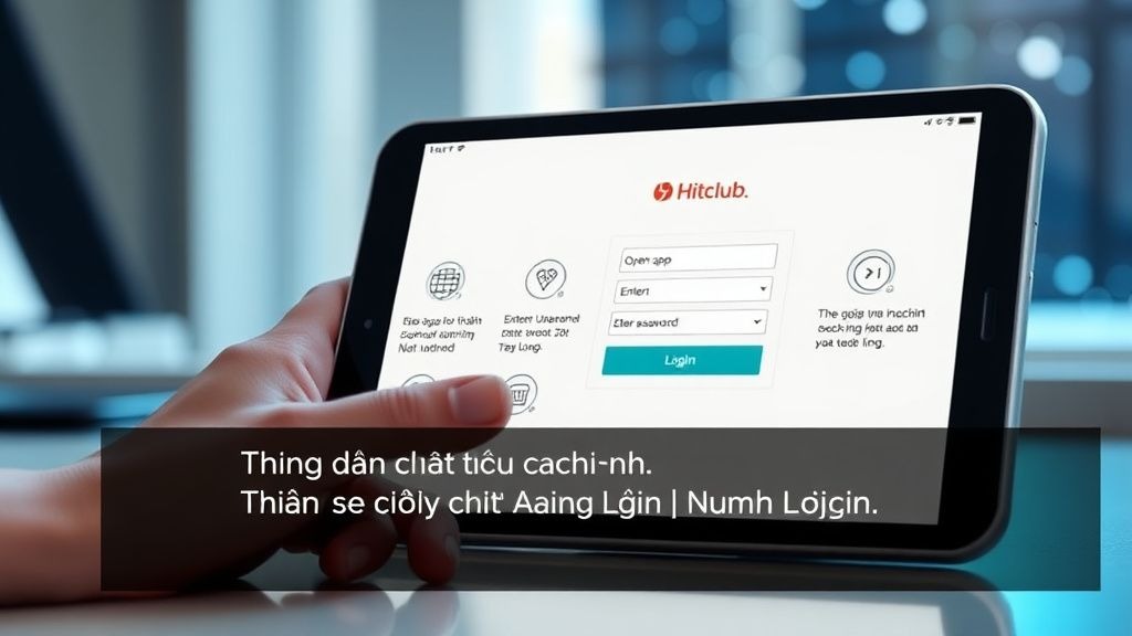 Đăng nhập Hitclub - Hướng dẫn toàn diện để truy cập an toàn và dễ dàng