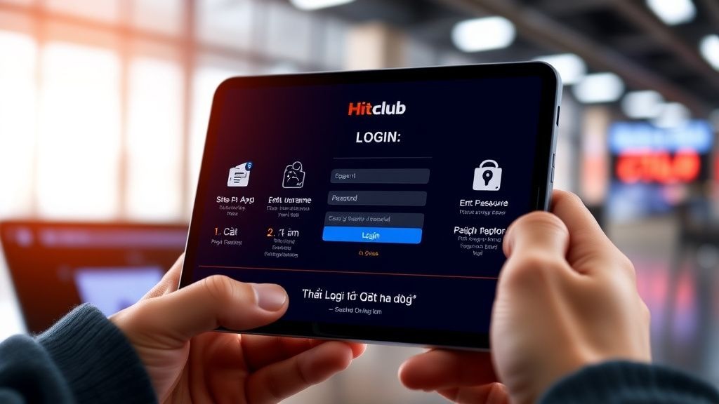 Đăng nhập Hitclub - Hướng dẫn toàn diện để truy cập an toàn và dễ dàng