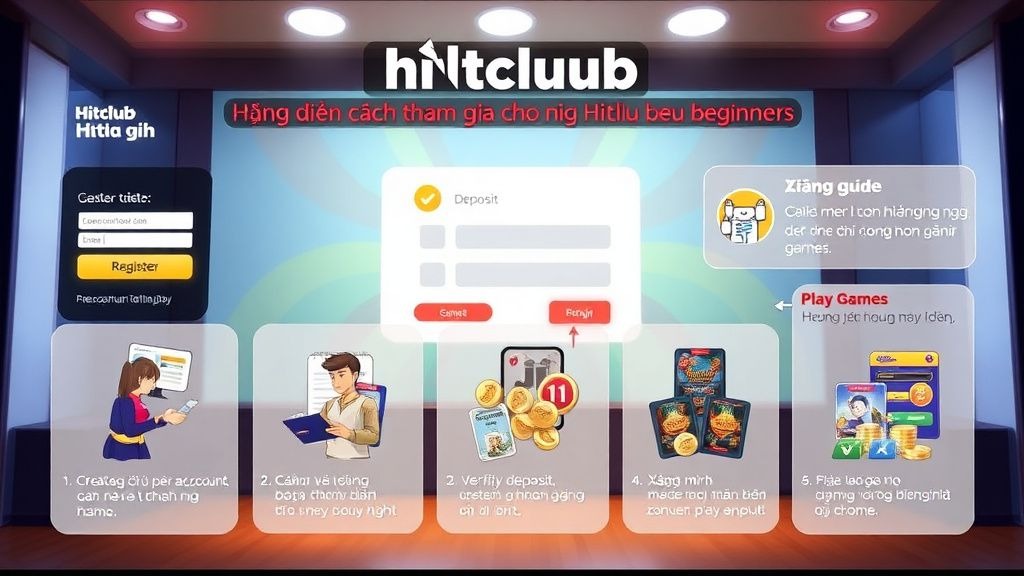 Hướng dẫn tham gia Hitclub - Bước đệm đến thế giới giải trí đỉnh cao