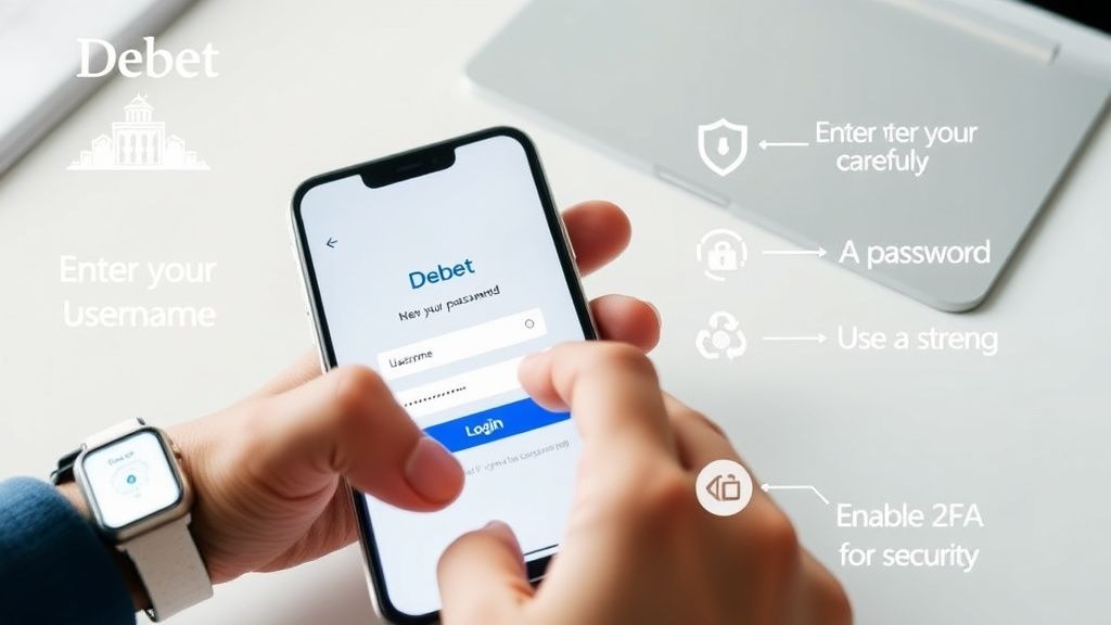 Đăng nhập Debet - Bí quyết truy cập an toàn và dễ dàng mọi lúc mọi nơi