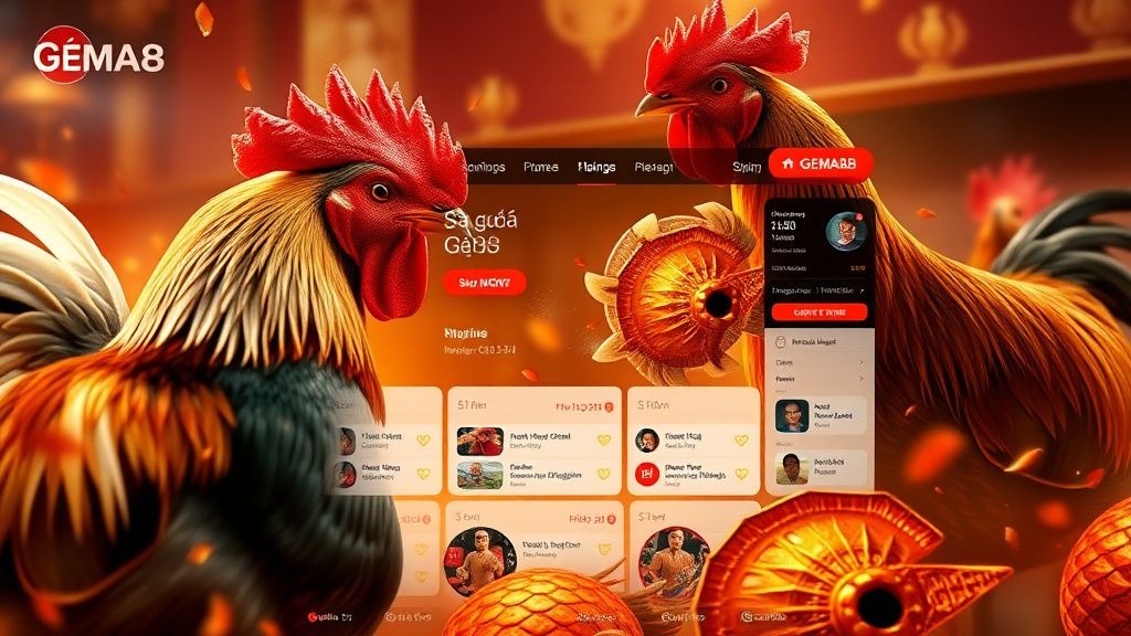 Khám Phá Đá Gà Gem88 – Trải Nghiệm Cược Sành Điệu và Đẳng Cấp Trên Nền Tảng Uy Tín