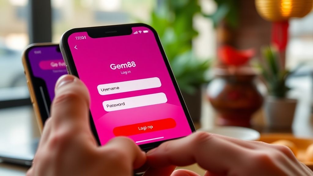 Đăng nhập Gem88 - Cẩm nang hoàn chỉnh để trải nghiệm game trực tuyến thịnh hành nhất hiện nay