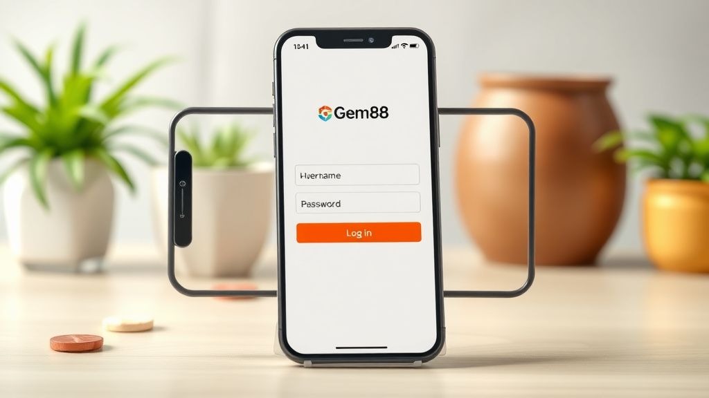 Đăng nhập Gem88 - Cẩm nang hoàn chỉnh để trải nghiệm game trực tuyến thịnh hành nhất hiện nay