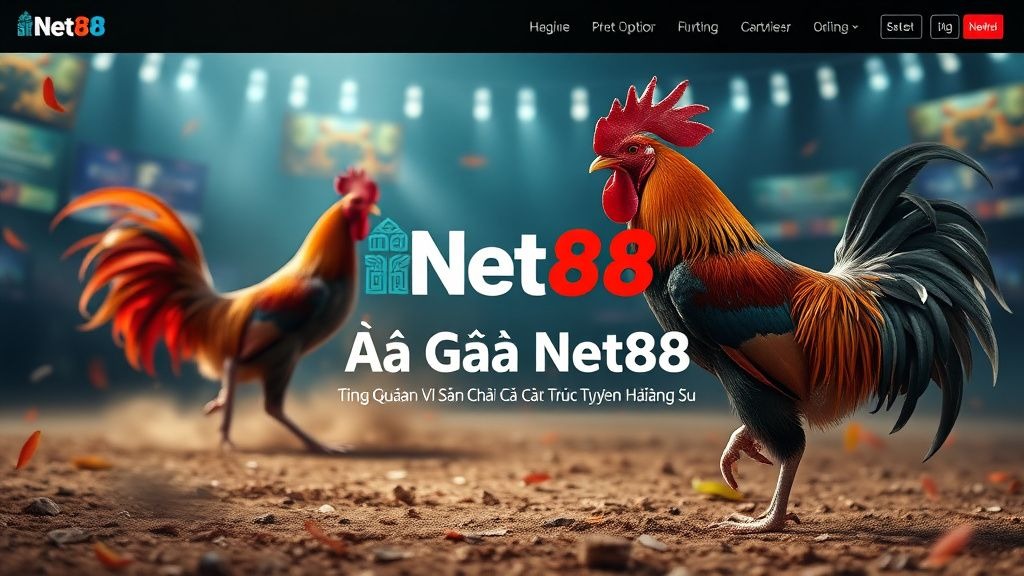 Đá Gà Net88 - Trải Nghiệm Cá Cược Trực Tuyến Đỉnh Cao Và An Toàn