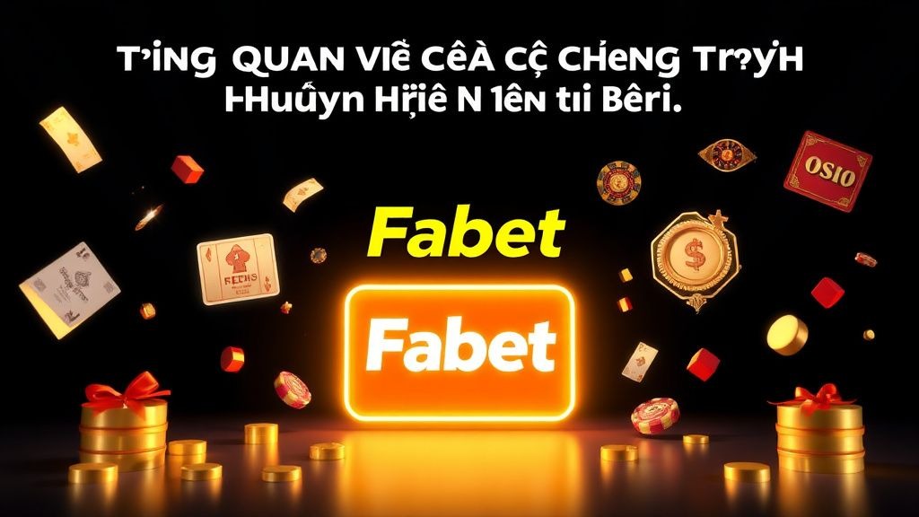 Khuyến Mãi Fabet - Cơ Hội Vàng Để Thắng Lớn Mỗi Ngày