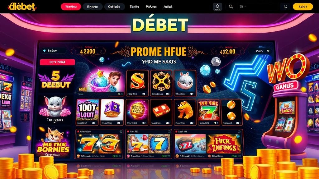 Nổ Hũ DEBET - Sân Chơi Thú Vị Cùng Cơ Hội Trúng Thưởng Lớn Tại https//debetvip.io/