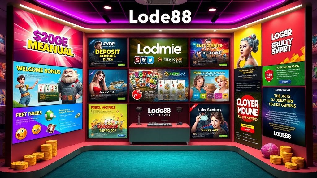 Khuyến mãi Lode88 - Cơ hội vàng để trải nghiệm game đỉnh cao cùng ưu đãi hấp dẫn