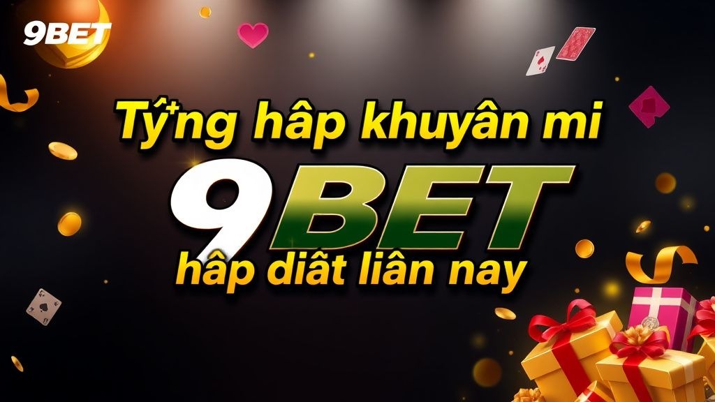 Khuyến mãi 9BET - Cơ hội vàng để chơi cá cược thả ga với ưu đãi hấp dẫn