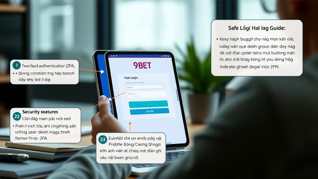 Đăng nhập 9BET – Hướng Dẫn Chi Tiết Từ A tới Z Để Trải Nghiệm Nhà Cái Uy Tín Hàng Đầu