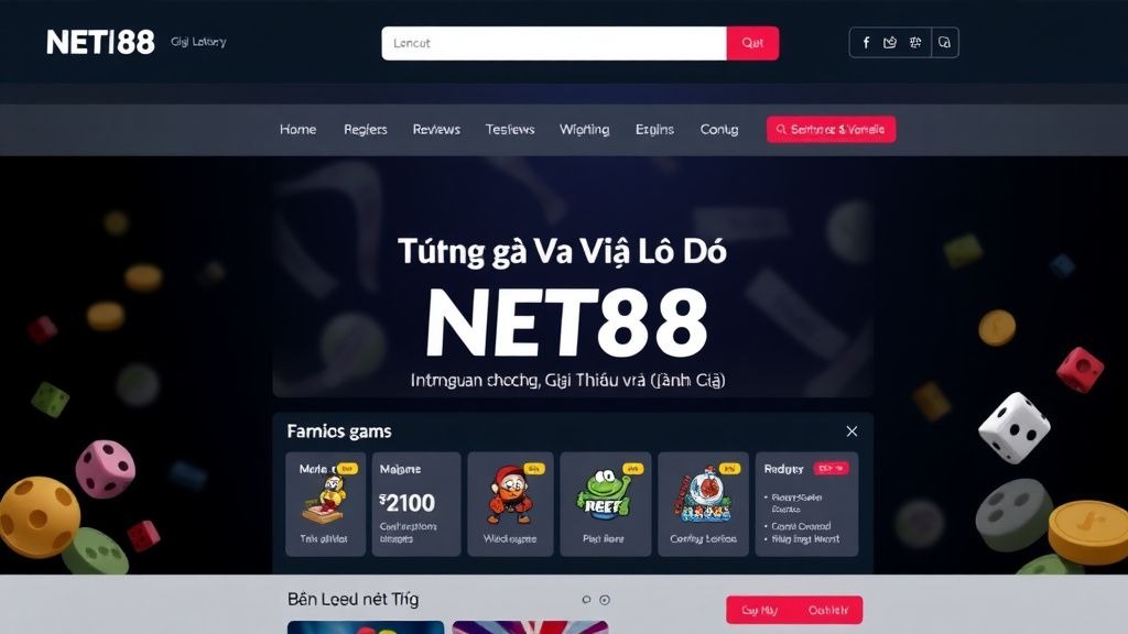 Lô Đề NET88 - Nền Tảng Đổi Đời Với Cơ Hội Trúng Lớn và Đáng Tin Cậy