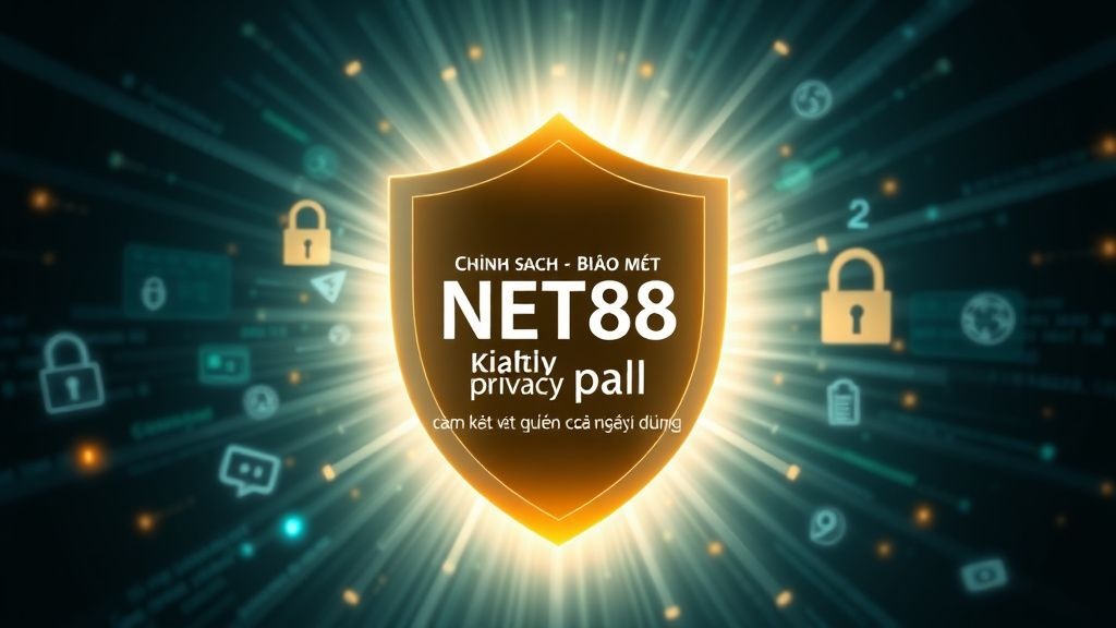 Chính sách bảo mật NET88 - Cam kết an toàn thông tin và quyền riêng tư của người chơi