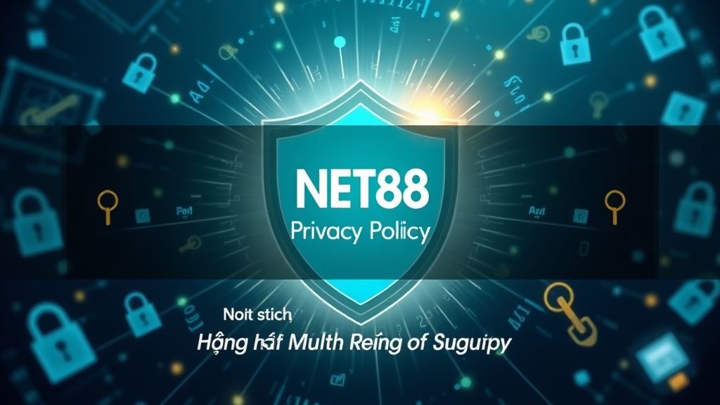 Chính sách bảo mật NET88 - Cam kết an toàn thông tin và quyền riêng tư của người chơi