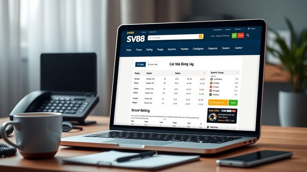 Cáp Kèo Bóng Đá SV88 - Trải Nghiệm Đặt Cược Thế Hệ Mới Và Những Bí Quyết Không Thể Bỏ Qua