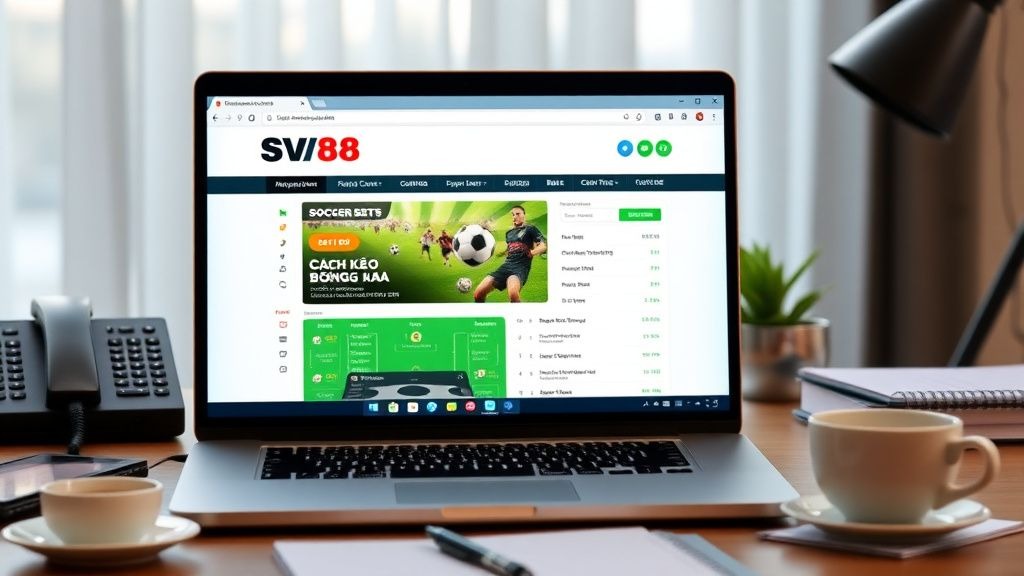 Cáp Kèo Bóng Đá SV88 - Trải Nghiệm Đặt Cược Thế Hệ Mới Và Những Bí Quyết Không Thể Bỏ Qua