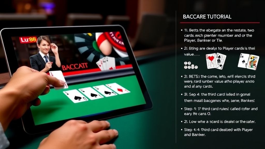 Cách chơi Baccarat – Hướng dẫn chi tiết để chiến thắng tại trang chủ Lu88