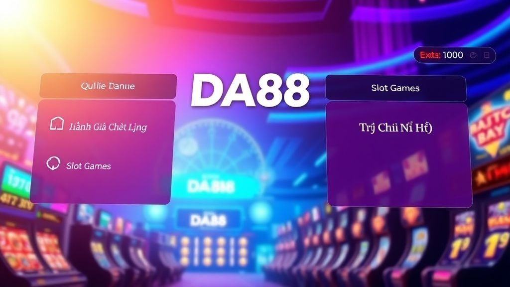 Nổ Hũ DA88 - Cơ Hội Làm Giàu Nhanh Chóng Và Tiềm Năng Rủi Ro Trong Thời Đại Số