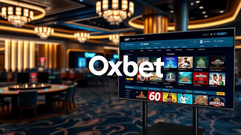 Khám Phá Đỉnh Cao Giải Trí và Cơ Hội Thắng Lớn Tại Casino Oxbet - Nhà Cái Uy Tín Chất Lượng