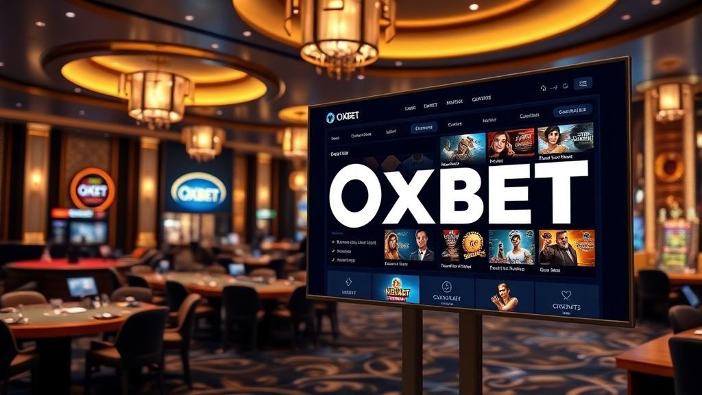 Khám Phá Đỉnh Cao Giải Trí và Cơ Hội Thắng Lớn Tại Casino Oxbet - Nhà Cái Uy Tín Chất Lượng