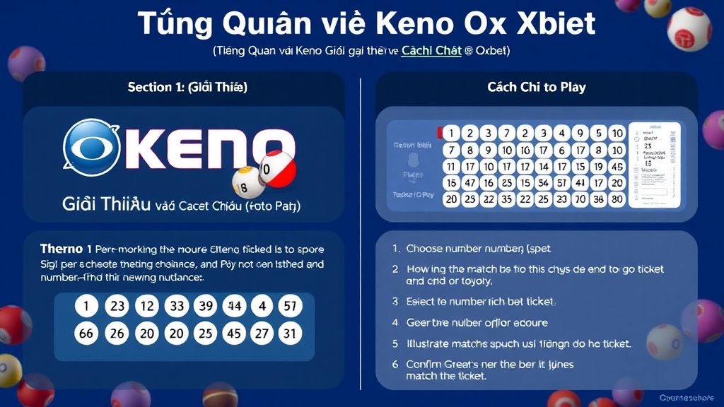Keno Oxbet - Khám Phá Trò Chơi Đẳng Cấp Đầy Hấp Dẫn Tại Địa Chỉ Uy Tín