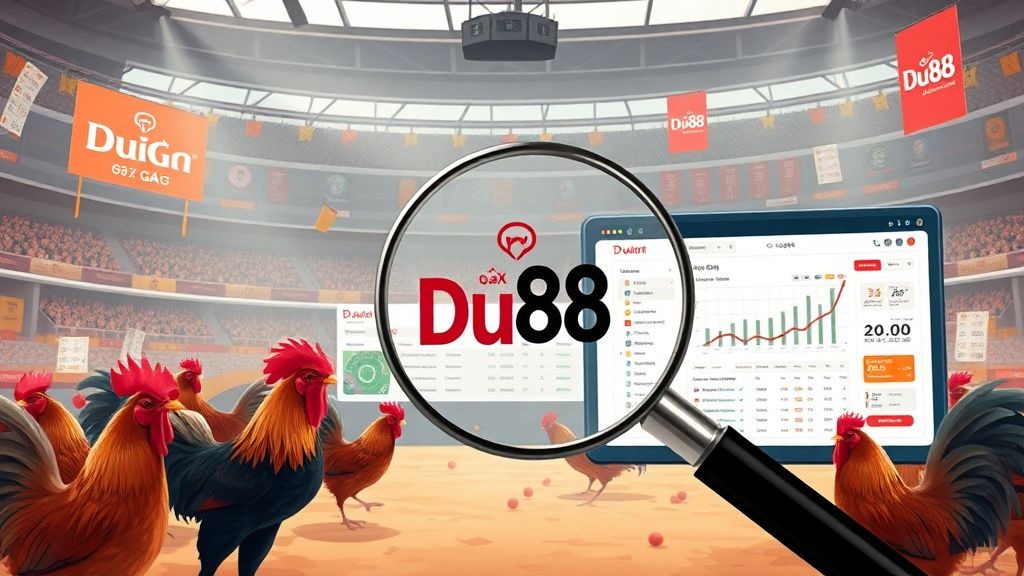 Đá gà Du88 - Hướng Dẫn Toàn Diện Về Nền Tảng Thể Thao Đá Gà Trực Tuyến Đáng Tin Cậy Và An Toàn