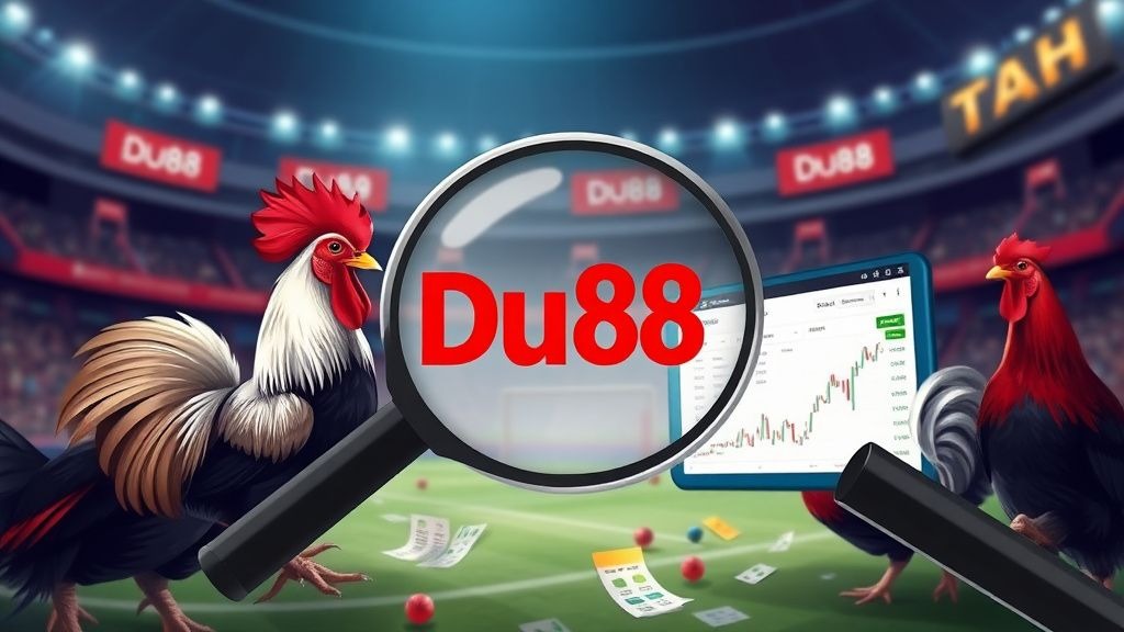Đá gà Du88 - Hướng Dẫn Toàn Diện Về Nền Tảng Thể Thao Đá Gà Trực Tuyến Đáng Tin Cậy Và An Toàn