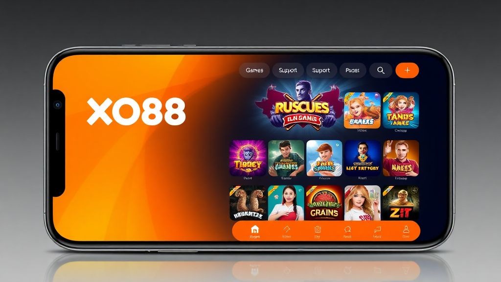 Ứng dụng XO88 – Cánh cổng giải trí và cá cược an toàn, tiện lợi cho mọi người
