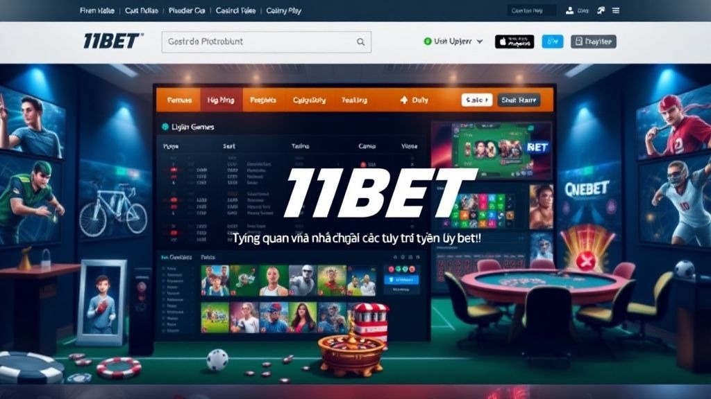11 bet - Trải Nghiệm Cá Cược Trực Tuyến Hiện Đại Và An Toàn Tại Nhà Cái Uy Tín