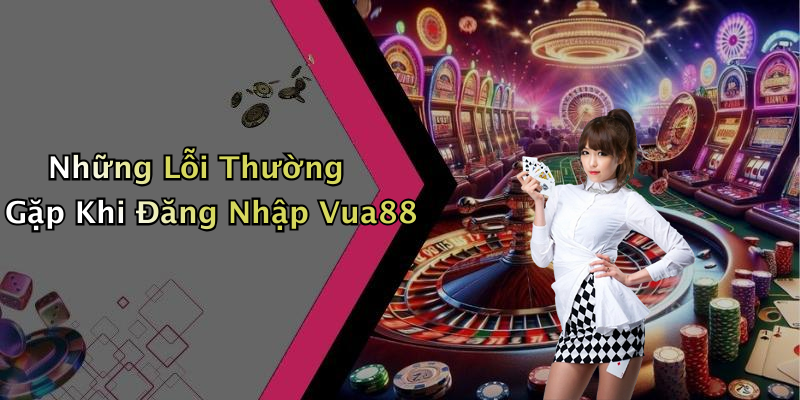 Những Lỗi Thường Gặp Khi Đăng Nhập Vua88