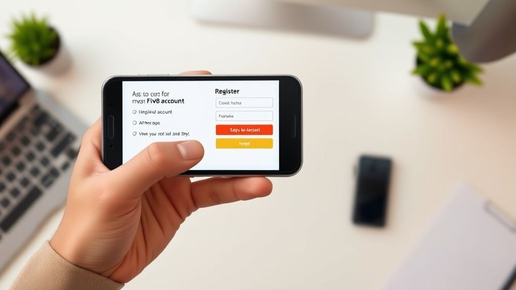 Đăng ký Five88 – Hướng Dẫn Chi Tiết Để Trở Thành Thành Viên Gắn Kết Cùng Nền Tảng Đặt Cược Uy Tín