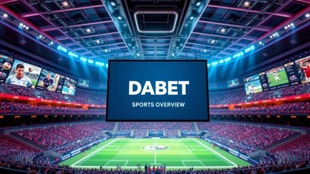 Thể Thao DABET - Nền Tảng Cá Cược Thể Thao Trực Tuyến Đáng Tin Cậy Hàng Đầu