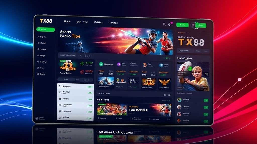Khám Phá Thế Giới Đa Dạng Tại TX88 - Nền Tảng Cá Cược Trực Tuyến Uy Tín Và Đẳng Cấp