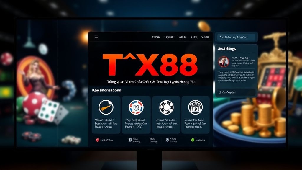 TX88 – Nhà Cái Cá Cược Trực Tuyến Đáng Tin Cậy Với Nhiều Ưu Điểm Hấp Dẫn