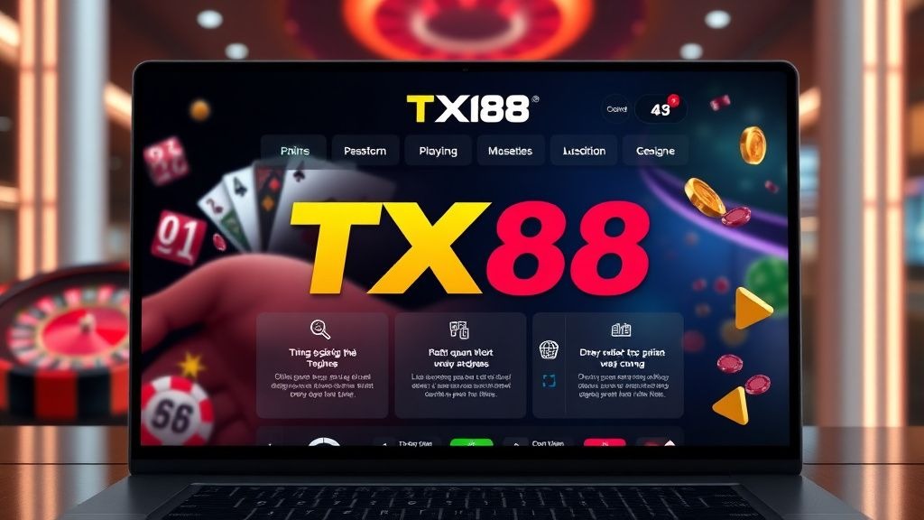 TX88 – Nhà Cái Cá Cược Trực Tuyến Đáng Tin Cậy Với Nhiều Ưu Điểm Hấp Dẫn
