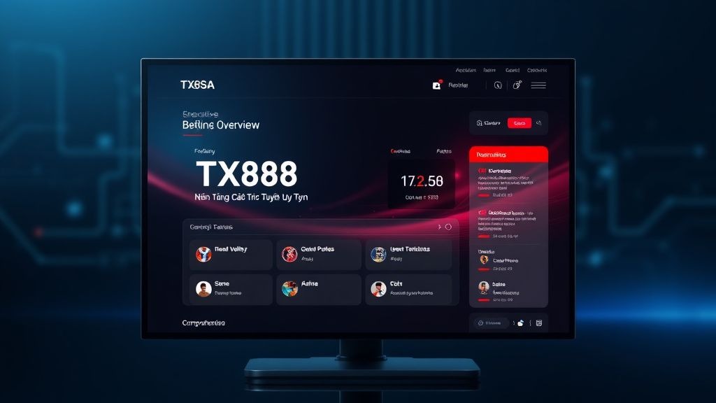 Khám Phá Toàn Diện Nền Tảng Cá Cược Trực Tuyến Uy Tín - https//tx88sa.com/