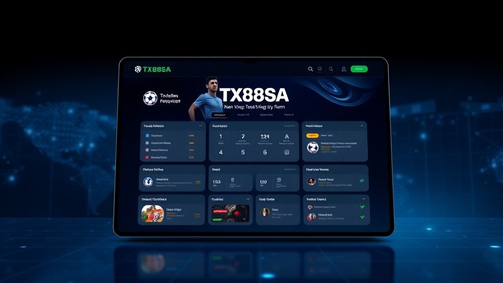 Khám Phá Toàn Diện Nền Tảng Cá Cược Trực Tuyến Uy Tín - https//tx88sa.com/