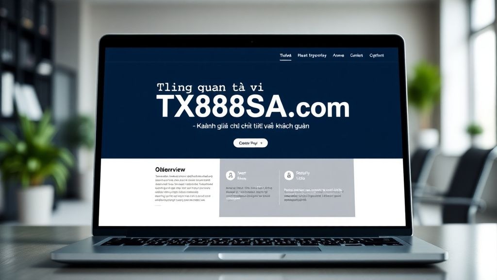 Khám phá toàn diện tx88sa.com - Nền tảng cá cược đẳng cấp và uy tín hàng đầu Việt Nam