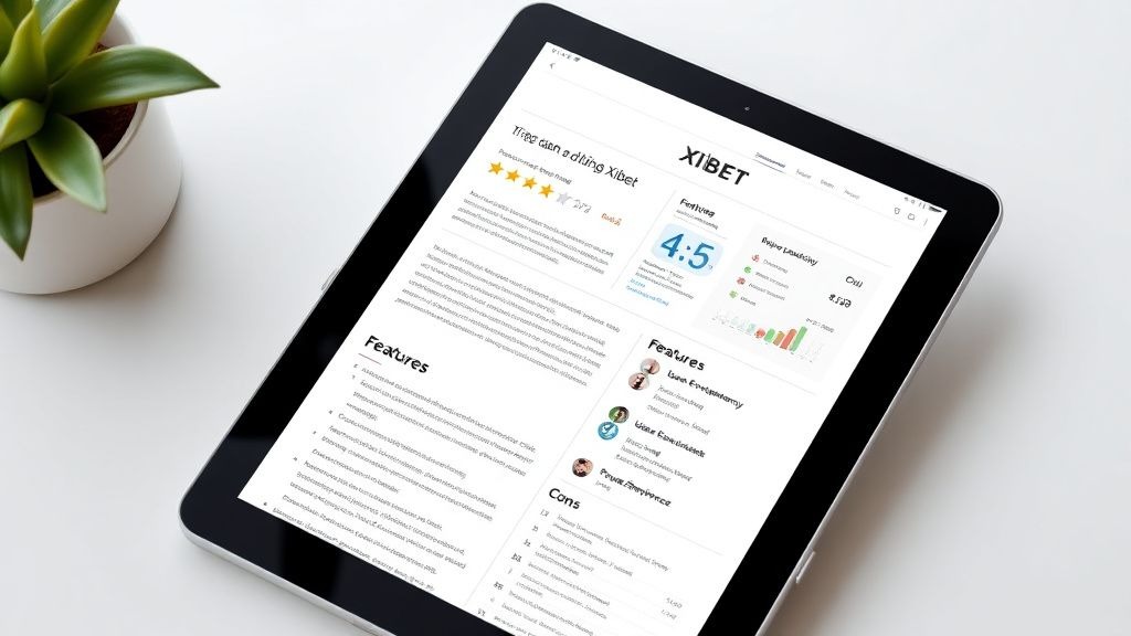 Khám phá toàn diện về Xibet app - Nền tảng cá cược hàng đầu Việt Nam