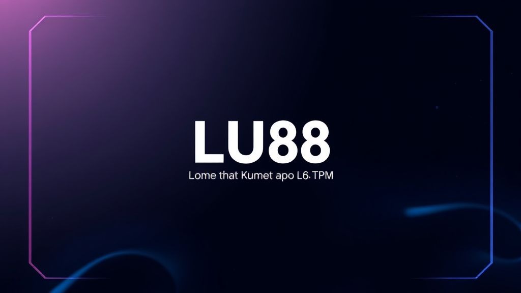 LU88 Chính Thức – Nền Tảng Cá Cược Uy Tín Và Tiên Phong Trong Thị Trường Việt Nam