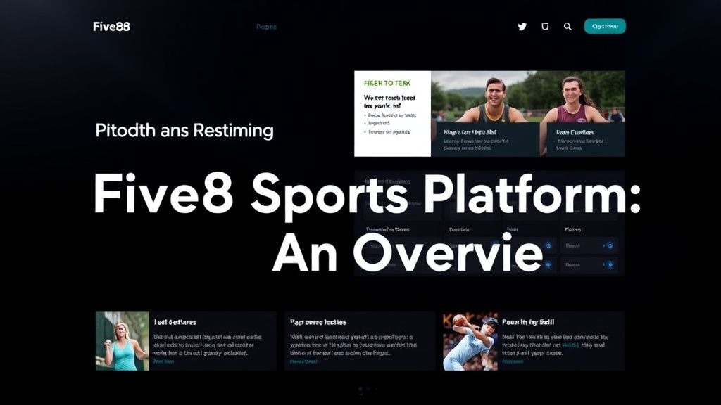 Discovering Thể Thao Five88 The Ultimate Sports Betting Platform Offering Unmatched Experiences