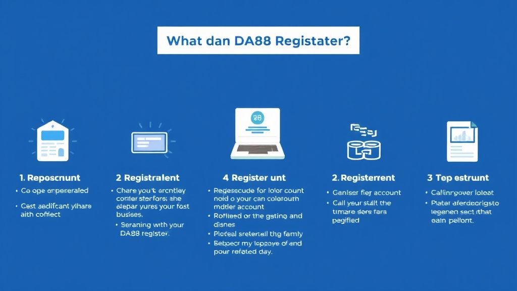 Đăng ký DA88 - Hướng dẫn chi tiết để bắt đầu trải nghiệm cá cược đỉnh cao cùng DA88 LINK mới nhất